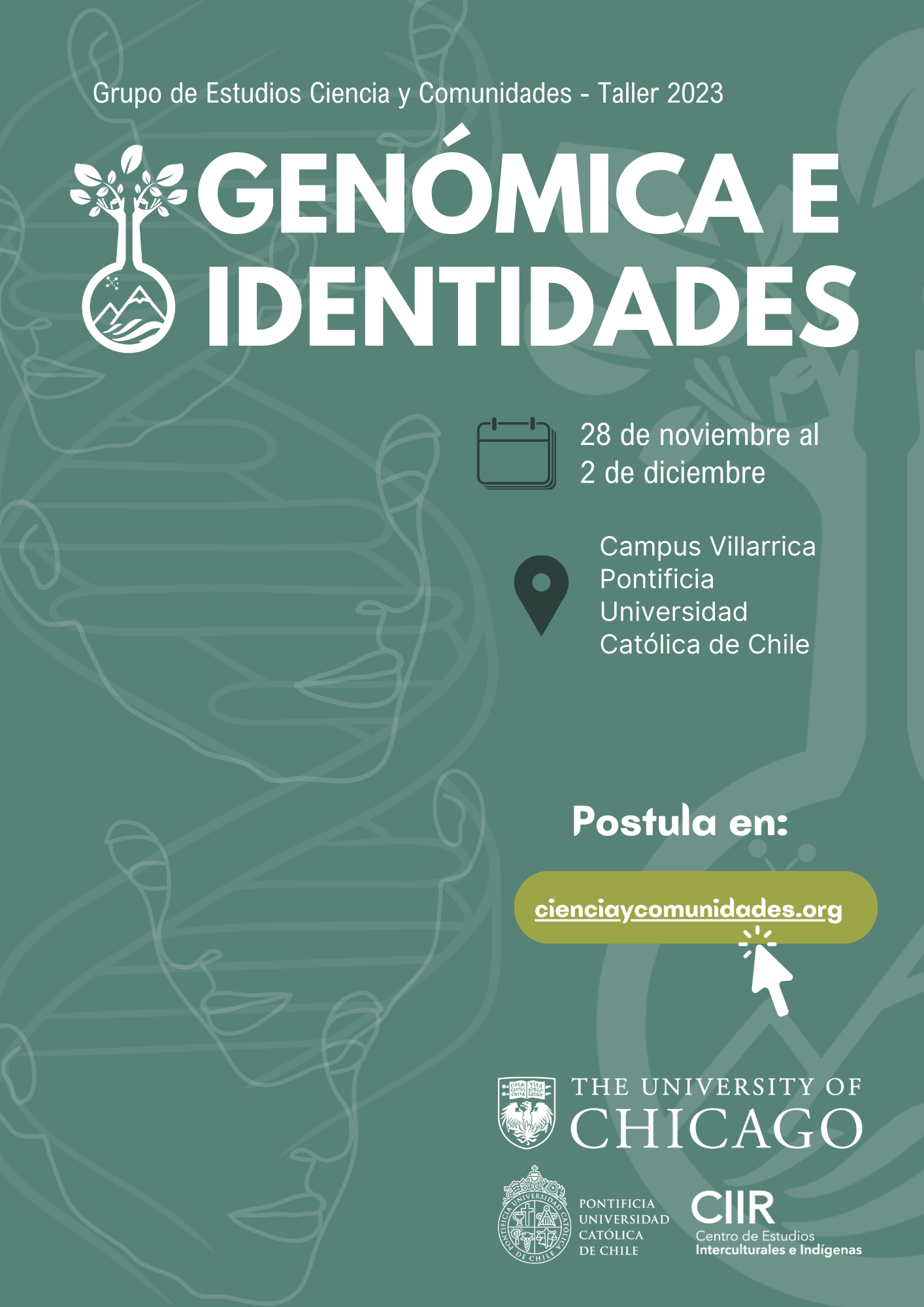 Second workshop: Genomics and identities